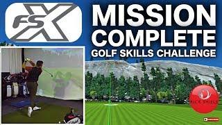 GOLF FSX SKILLS CHALLENGE - QUEST FOR 40 POINTS 
