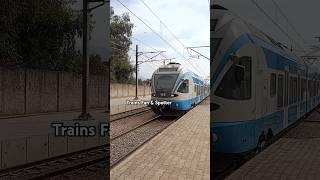 دخول قطار البليدة-رغاية الى محطة بني مراد  Entry of Blida Reghaïa train to Béni-Mered station