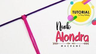 Tutorial  Nudo Alondra   DIY  Dificultad Principiante » Macrame