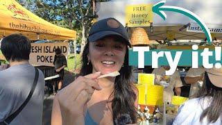 KCC Farmers Market NARRATED Saturday morning walking tour  OAHU