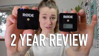 Rode Wireless Go microphone after 2 years of daily use