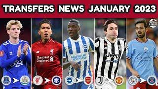 LATEST CONFIRMED TRANSERS & RUMOURS WINTER 2023    Gordon Caicedo Bernardo Silva Danjuma  