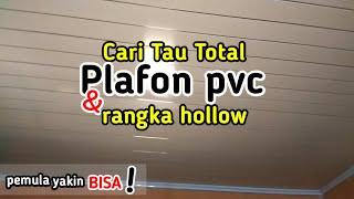 cara menghitung plafon pvc & hollow