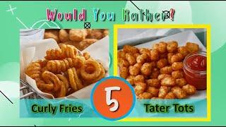 Would you Rather?  Fast Food Edition  Yummy Brain Break  Fast Food Workout  PhonicsMan Fitness