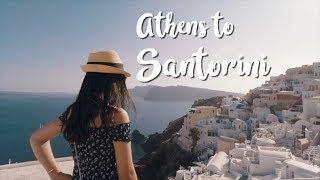 Athens to Santorini  GREECE TRAVEL 