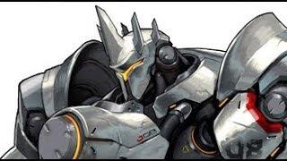 Korean overwatch bronze tier Reinhardt 莱因哈特 play 