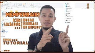 MEMPERBAIKI ICON LOCALDISK YANG RUSAK ATAU HILANG  WINDOWS  ZONA TUTORIAL