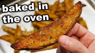 How To Cook Potato Wedges - baked in the oven