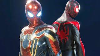 Spider-Man 2 PS5 4K 60FPS - Iron Spider Suit Gameplay Free Roam & Crime Fighting