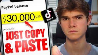 Copy And Paste Tiktok Videos $30K Per Month Easy Method