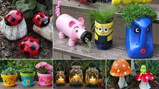 Budget-Friendly Garden Crafts Create Stunning Decorations with Household Items