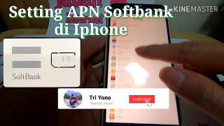 Setting APN Softbank di iphone