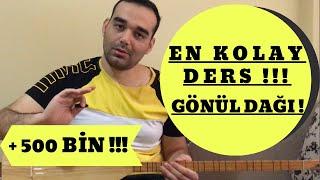 NOTASIZ BAĞLAMA SAZ ÖĞRENME  GÖNÜL DAĞI  EN KOLAY DERS 