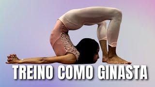 Aula desafiadora de flexibilidade  como ginastas e contorcionista 