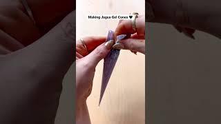 How I Make Jagua Gel Cones ️‍ #henna #jagua #satisfyingvideos