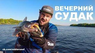 ЗА ВЕЧЕРНИМ СУДАКОМ. Ловля на Джиг. Спиннинговая Рыбалка 2019. Волга.