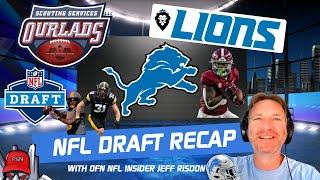 NFL Insiders – Detroit Lions NFL Draft Recap with Jeff Risdon of TheLionsWire.com