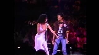 Diana Ross & Michael Jackson Upside Down HD Live in Los Angeles 1981