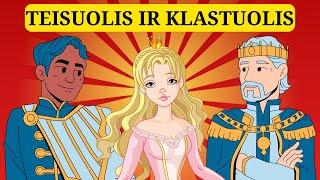 Audio Pasaka TEISUOLIS IR KLASTUOLIS  Pasakos Vaikams Lietuviškai