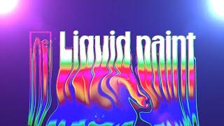 Liquid text in After Effects