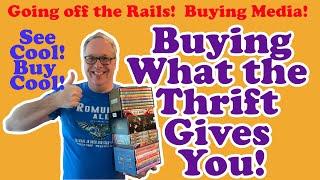 No Books? Buy What the Thrift Gives You  Going Off the Rails with Media for Amazon Resell