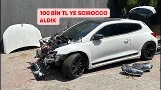 2010 MODEL 1.4TSİ VW SCIROCCO ALDIK ONARIMA BAŞLAYACAĞIZ NE KADAR PARA HARCAYACAĞIZ