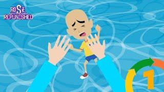 Rosie Gets Grounded RePunished Ep1 S1 Rosie Pushes Caillou Off The Ship