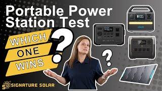 Anker 522 vs. EcoFlow River 2 vs. Bluetti AC2A Comparison Portable Power Station Showdown