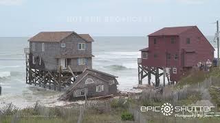 09-24-2024 Rodanthe North Carolina - September 24 2024 Rodanthe House to Fall into ocean