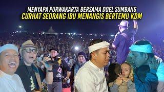 MENYAPA PURWAKARTA BERSAMA DOEL SUMBANG  KDM DAPAT CURHATAN DARI IBU B0CAH YANG LUMPVH SEJAK BAY1