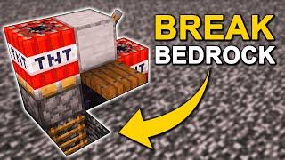 How to Break BEDROCK in Minecraft 1.21 Tutorial