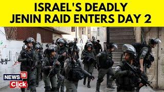 Jenin Lockdown Israeli Raid Enters Second Day Eight Palestinians Dead  Israel Vs Gaza  G18V