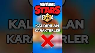 Brawl Starstan Kaldırılan 3 Karakter Geçici Olarak #brawlstars #shorts