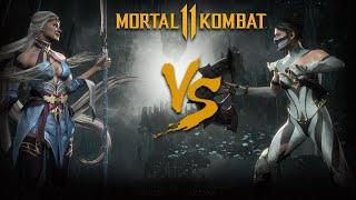 Mortal Kombat 11 Sindel vs Kitana  Синдел против Китаны