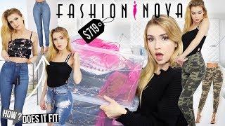 I SPENT $700 ON FASHION NOVA  How it fits.. WORTH THE HYPE?