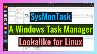 SysMonTask A Linux System Monitor with the looks of Windows Task Manager