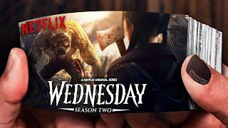 WEDNESDAY Season 2 Teaser 2023 With Jenna Ortega & Hunter Doohan Animation Flipbook