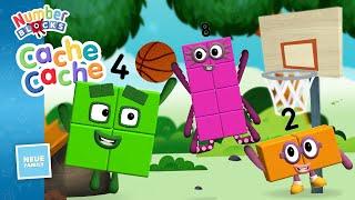 Learn to count in French with Numberblocks Cache-Cache Hide & Seek