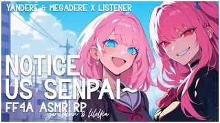 Yandere & Megadere Fight Over You  Ft. @lilellia  FF4A ASMR RP