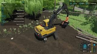 FS22 Platinum DLC How to Full length process logs with the Volvo 380