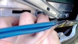 Неисправность стеклоподъёмника на Opel Astra  H ремонт