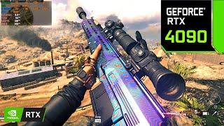 Call of Duty  Warzone Caldera  RTX 4090 24GB  4K Maximum Settings RTX ON  DLSS OFF 