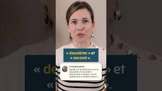 Quand utiliser « deuxième » et « second » en français ? 2️⃣ Je réponds à vos commentaires 