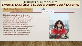 Sorcellerie dans le Maghreb. Fertilité et fécondité pour les couples recette contre linfertilité.