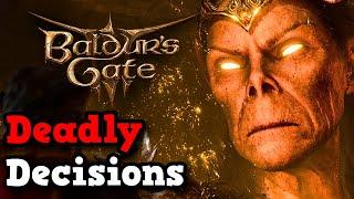 10 Instant Death Cutscenes in Baldurs Gate 3 Acts 1 and 2 Only