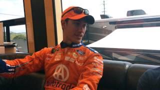Joey Logano At Bristol With BC For AutoTrader