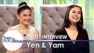 TWBA Uncut Interview Yen Santos & Yam Concepcion