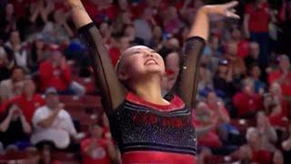 Utah’s Kara Eaker lands perfect 10 with amazing beam routine  Womens Gymnastics