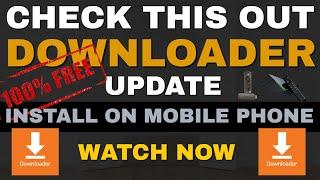 ️Huge DOWNLOADER Update Watch this before you update