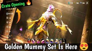 Golden Mummy Set   Game For Peace New Mummy Set Is Here  Game For Peace New Update